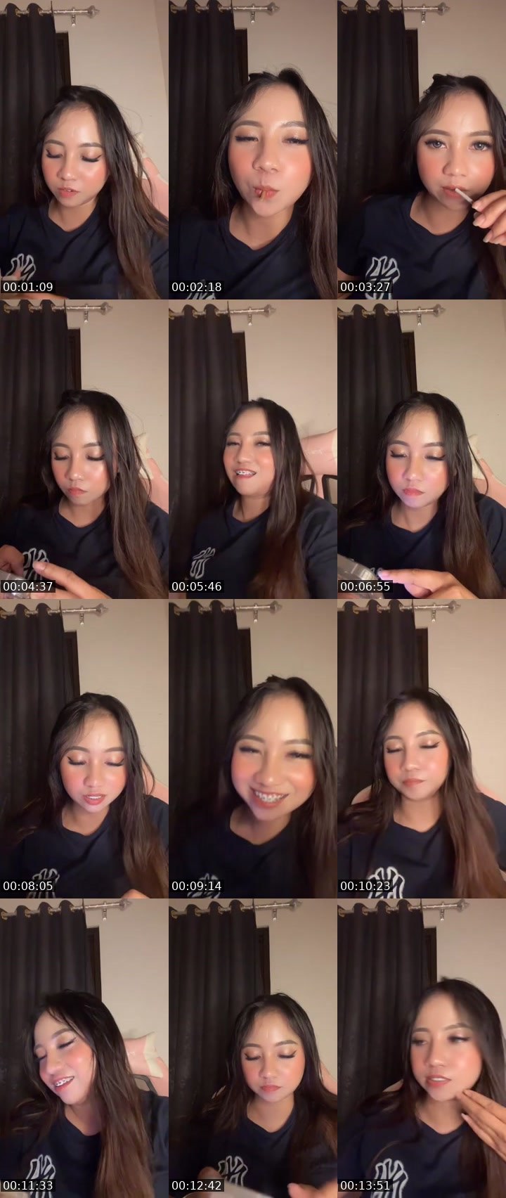 Contact-sheet preview of Kaylaᴺᵒᶻᵃ 🦅🫦's MICO Live recording