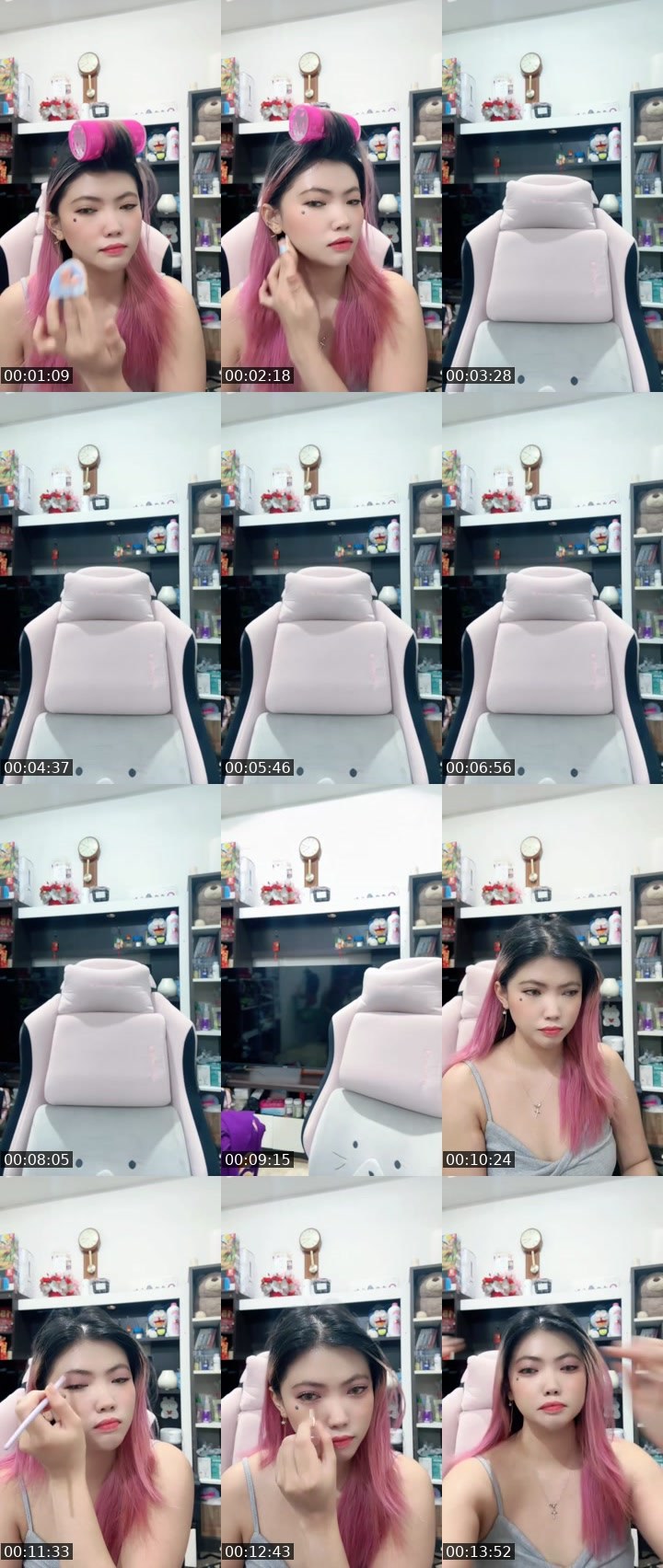 Contact-sheet preview of $ᵏʸ🌈 AuntyZeL's MICO Live recording