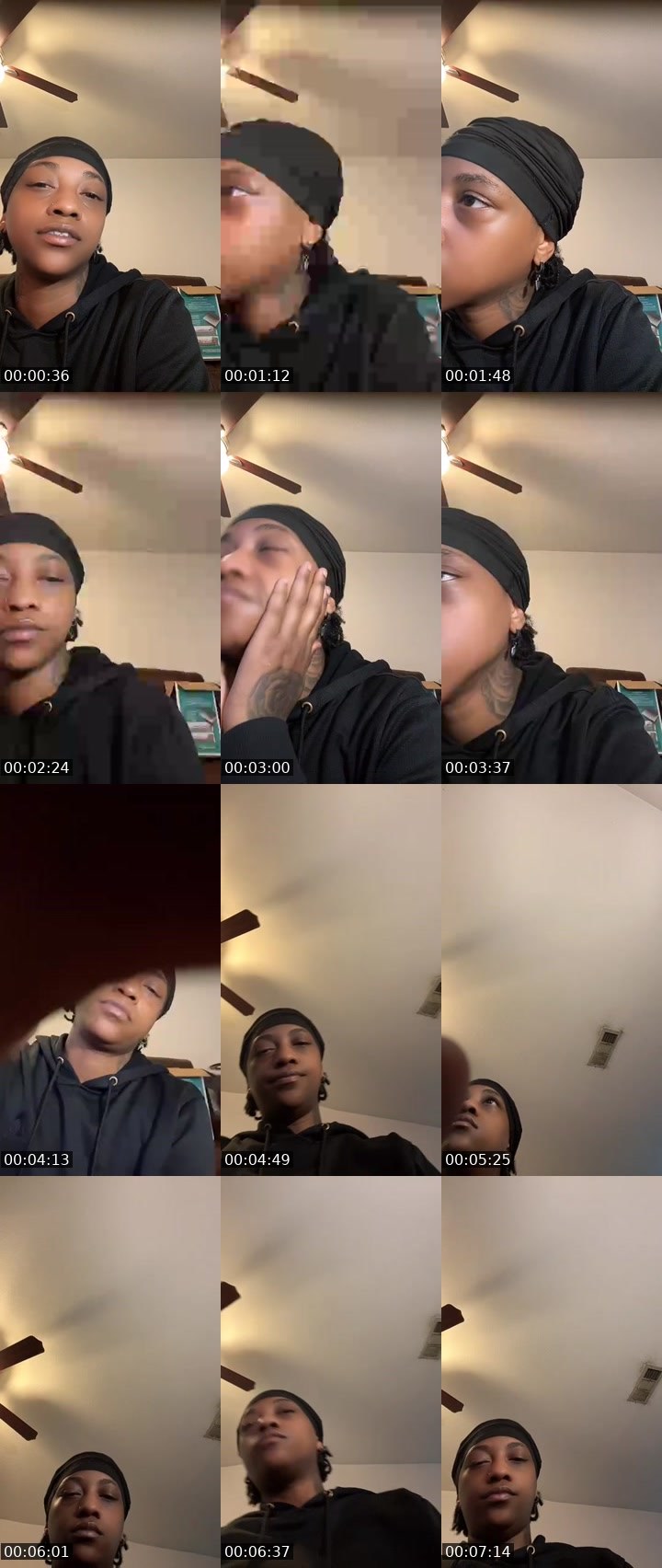 Contact-sheet preview of 𝕾𝖍𝖆-𝕯𝖆𝖞 🙅🏾‍♂️😌's MICO Live recording