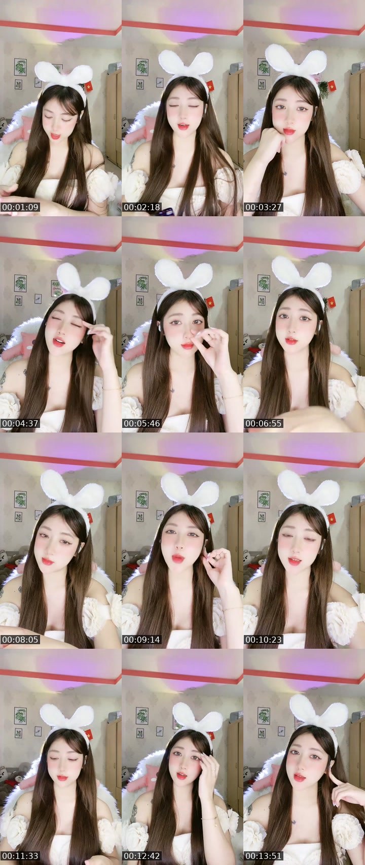 Contact-sheet preview of 💋𝑩𝒆́ 𝑻𝒉𝒐̉ 💋ᵀᵉᵃᵐ ᴸᵘˣ's MICO Live recording
