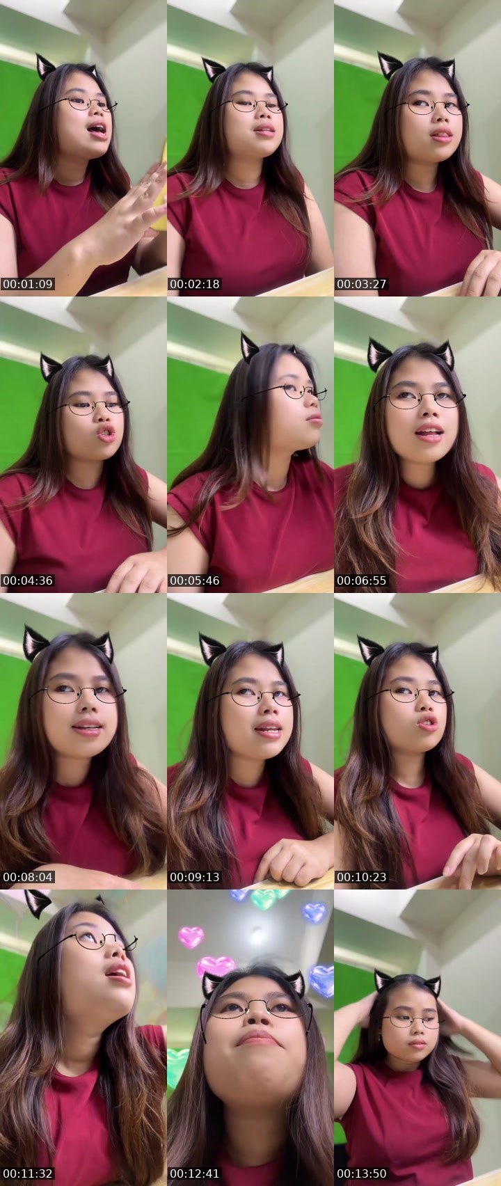 Contact-sheet preview of ᴮcᴺ Queen🎀's MICO Live recording