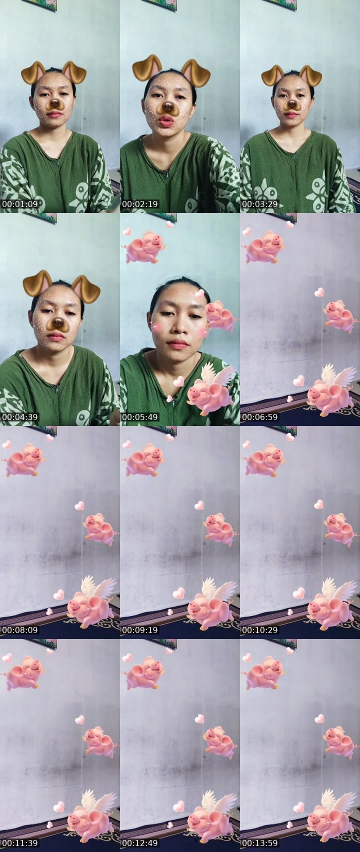 Contact-sheet preview of Lybraᴸᵁᴹᴱ😶‍🌫️'s MICO Live recording