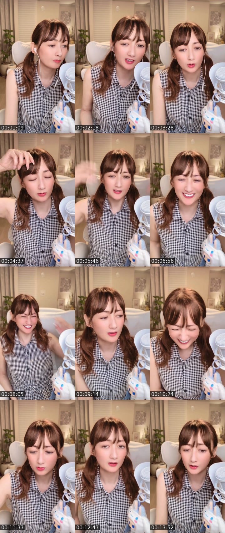 Contact-sheet preview of サラちゃん🍿💭's MICO Live recording