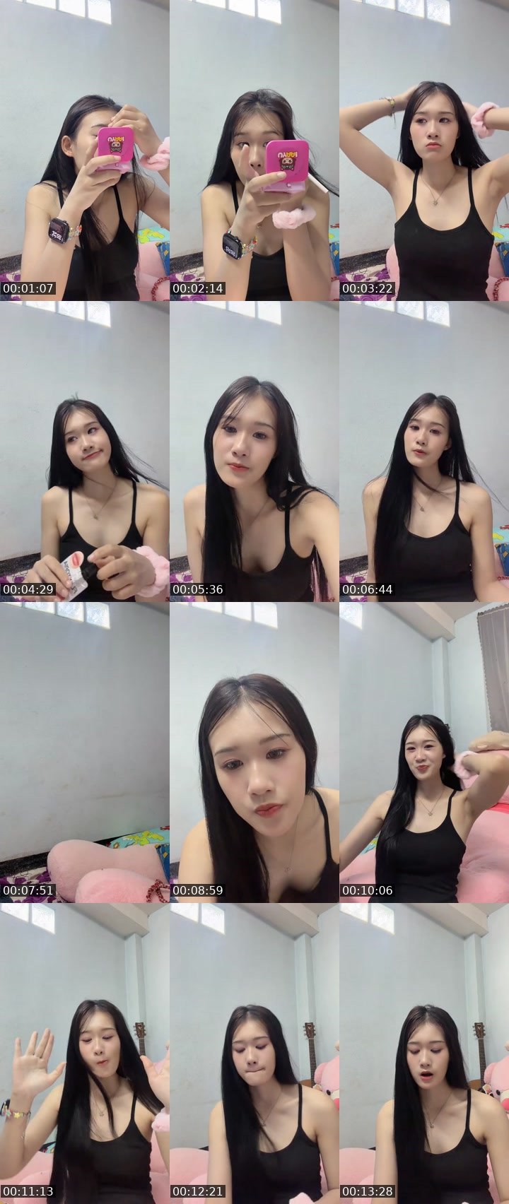 Contact-sheet preview of [🧋] milktea New vj - ชาเชม💓's MICO Live recording
