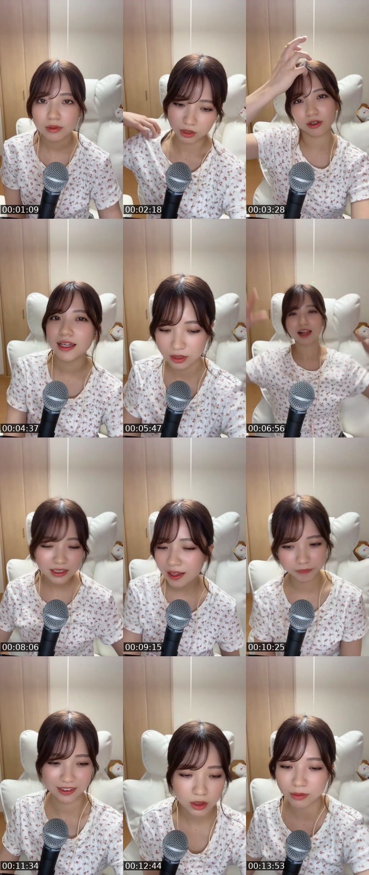 Contact-sheet preview of きゃな( ⊃'-'⊂ )🌟's MICO Live recording