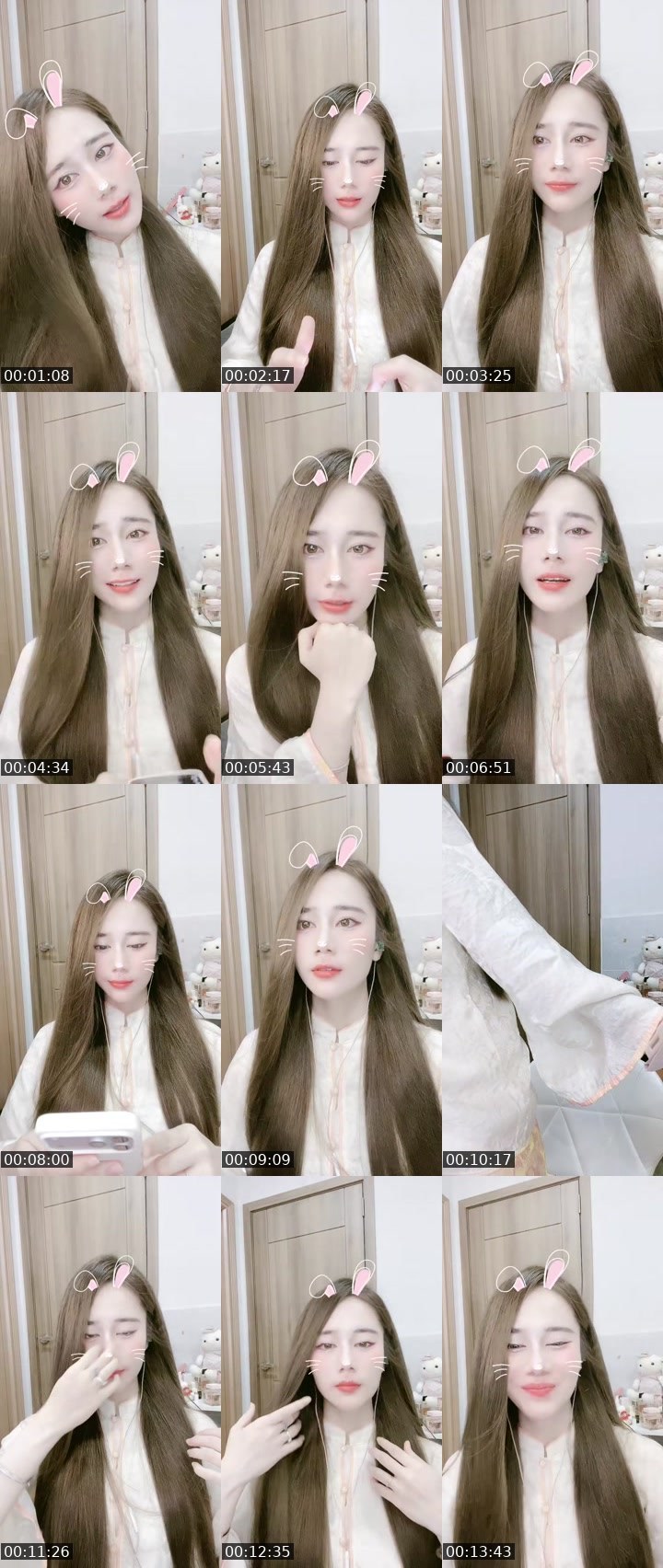 Contact-sheet preview of 👸My Linh ♔ᴮᵋᶫᶫᵅ's MICO Live recording