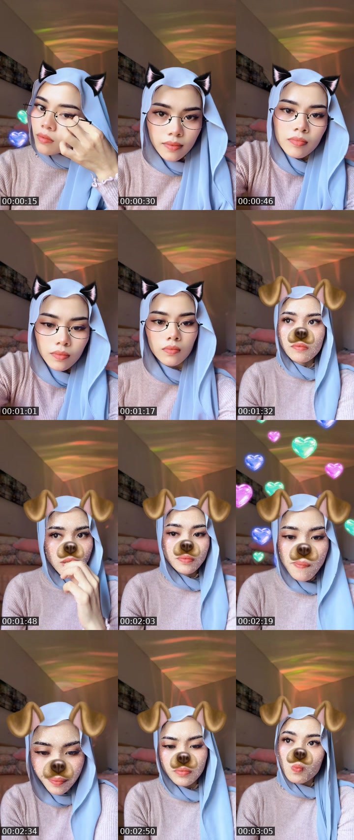 Contact-sheet preview of 🐦‍🔥🫧Zoraaaᴺᵒᶻᵃ's MICO Live recording