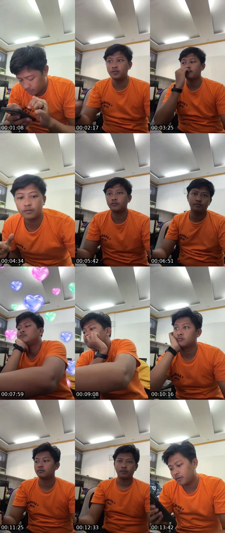 Contact-sheet preview of 🐻 wiiSya 👨🏿‍🦲's MICO Live recording