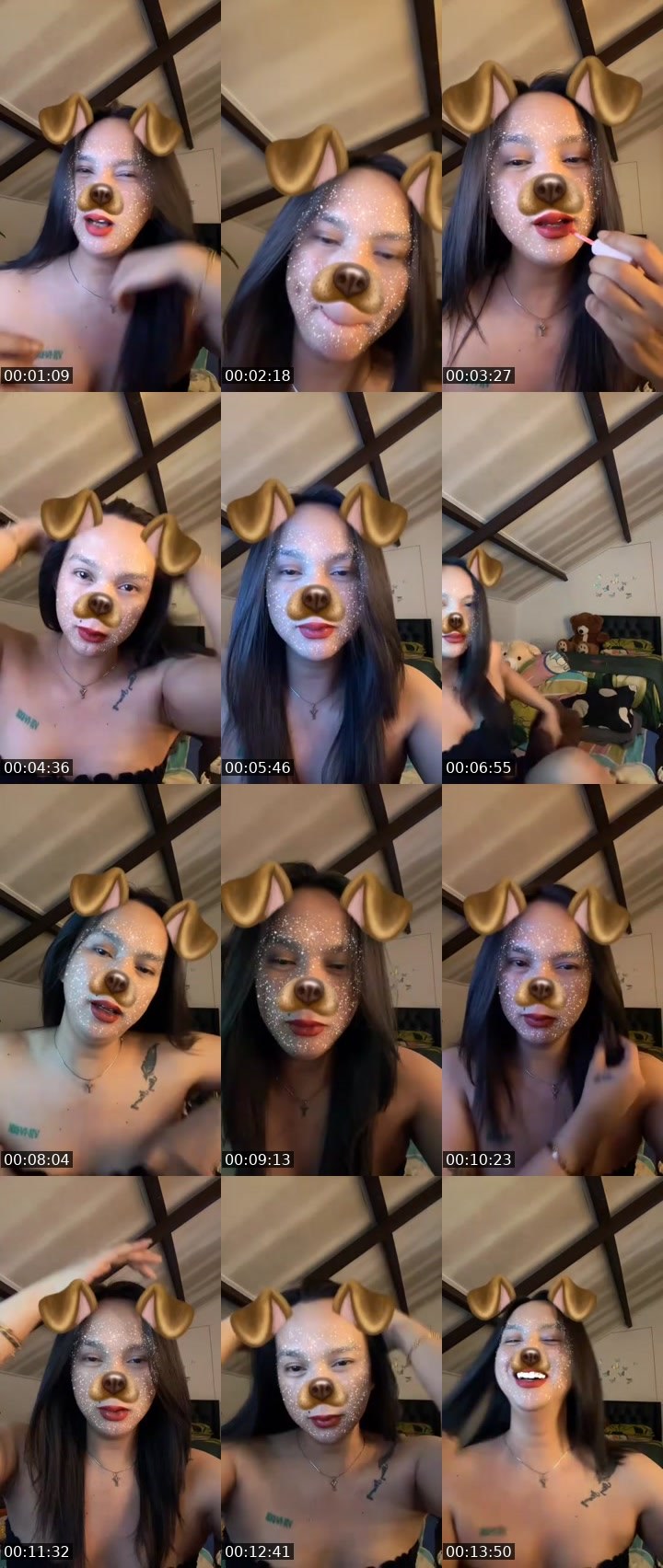 Contact-sheet preview of 👼🏻AMORRAᶻᴿ's MICO Live recording