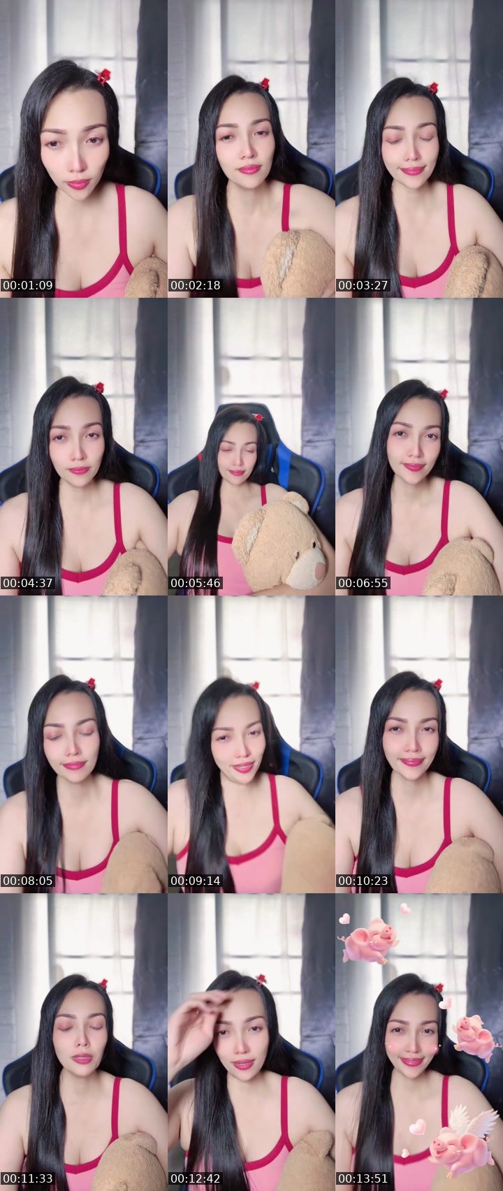 Contact-sheet preview of 🩵เอยเอิง🐰 [ OZONE ]'s MICO Live recording