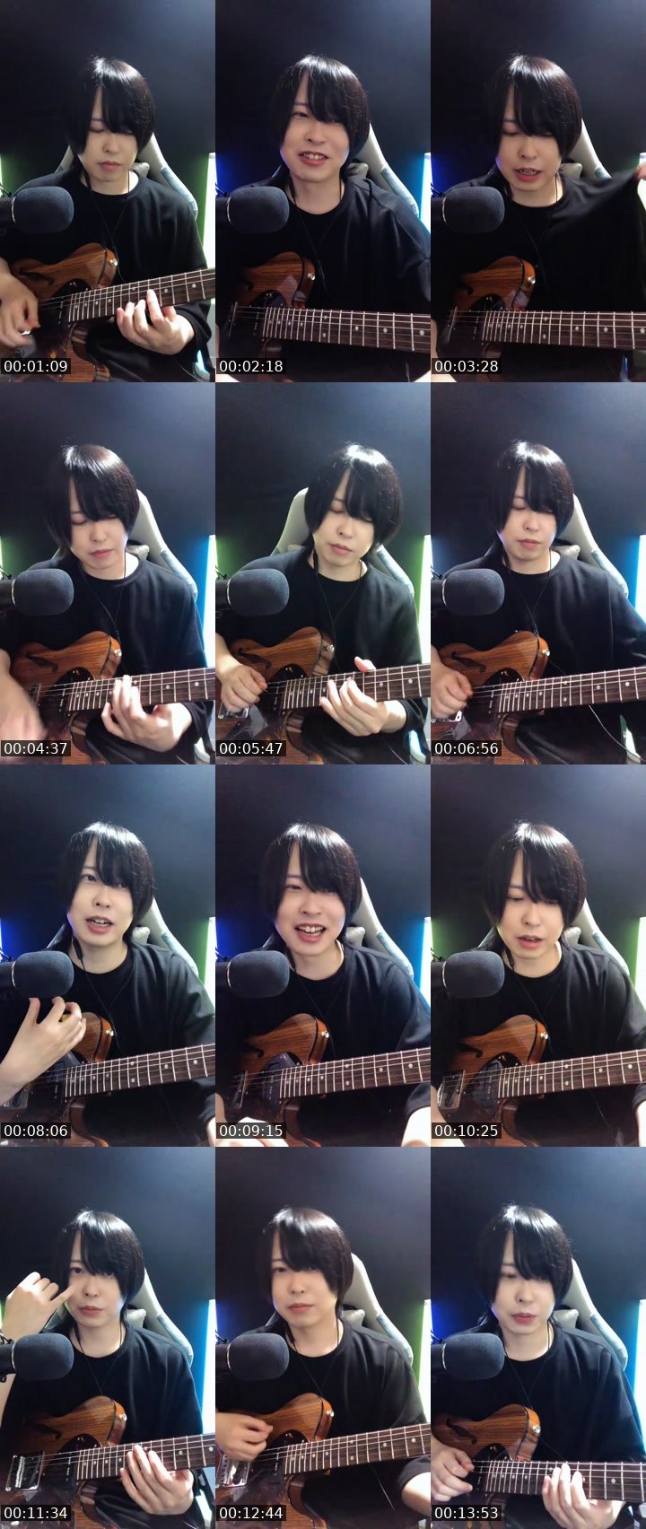 Contact-sheet preview of Ryo's MICO Live recording