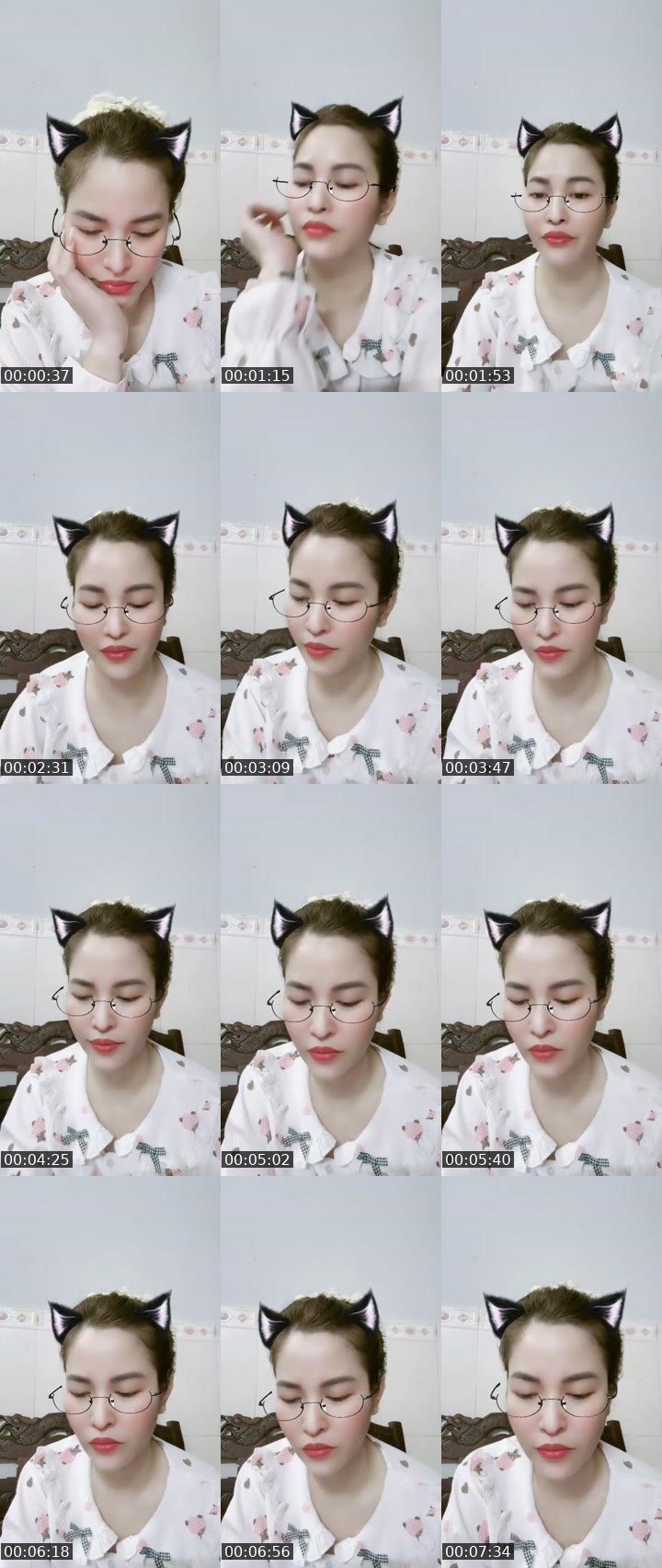 Contact-sheet preview of Bé Đa's MICO Live recording