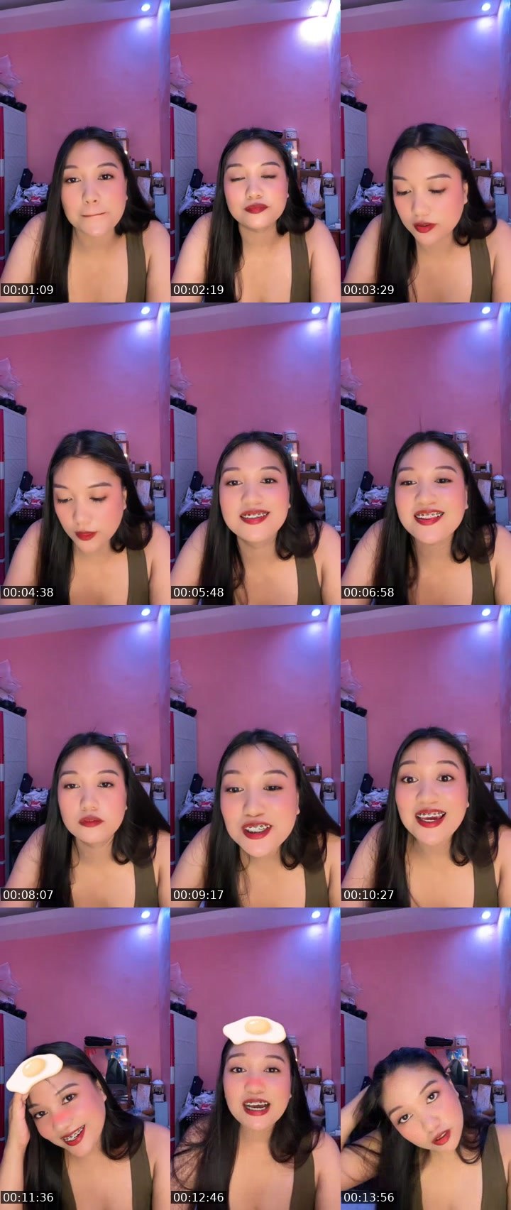 Contact-sheet preview of ✨MAYBELLE.🅝🅞🅥🅐's MICO Live recording