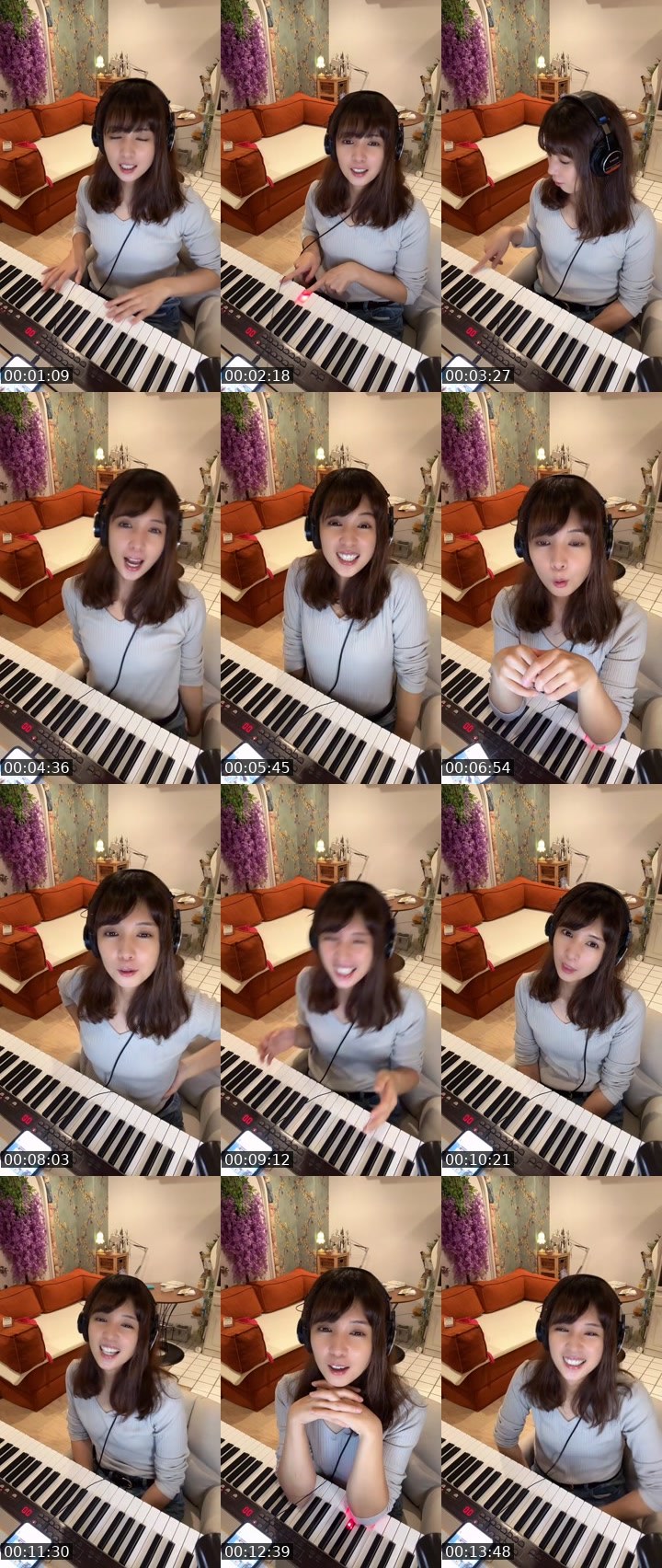 Contact-sheet preview of 🌲🎹Haruno's MICO Live recording