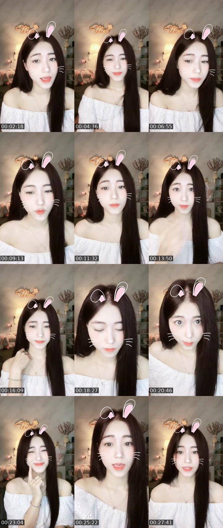 Contact-sheet preview of [🐳]Meiiu thiếu chỉ tiêu 🥹's MICO Live recording
