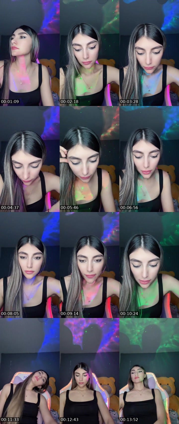 Contact-sheet preview of 🦋❥🌙𝐼𝓃𝒶🧝🏻‍♀️ᴹᵃᵍ💞👑's MICO Live recording