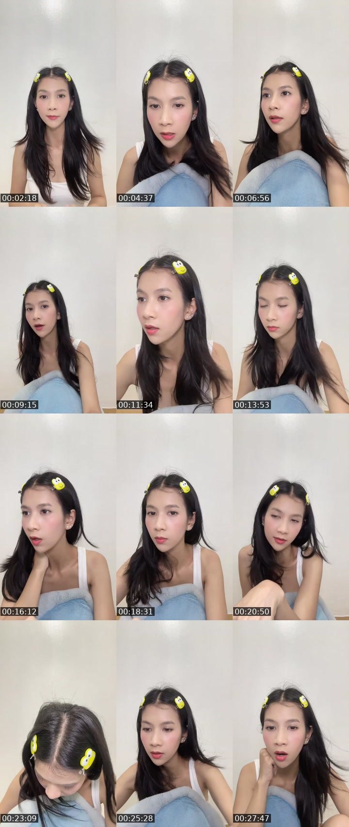 Contact-sheet preview of [🍇] vj. ไอจูนเอง 🥓🧁💖's MICO Live recording