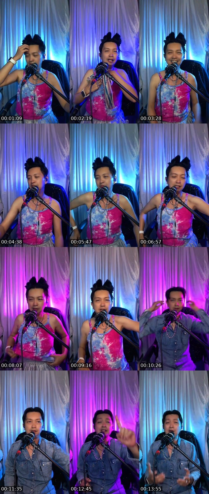 Contact-sheet preview of SINYO AFIS FIODA's MICO Live recording