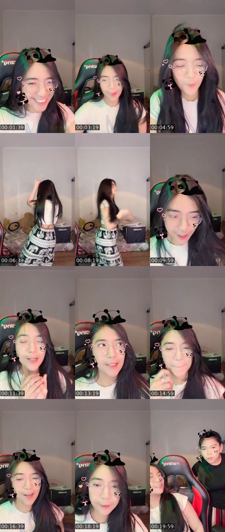 Contact-sheet preview of ❖ Oca ᴺᵒᶻᵃ🐇🐮🔥's MICO Live recording