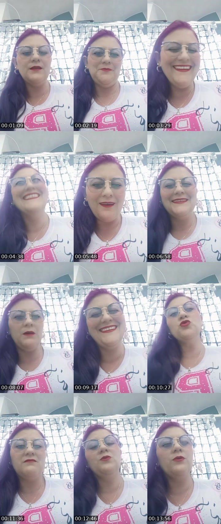 Contact-sheet preview of 💠🦋ᷮ𝓢ᴮ🔱Camila🌻's MICO Live recording