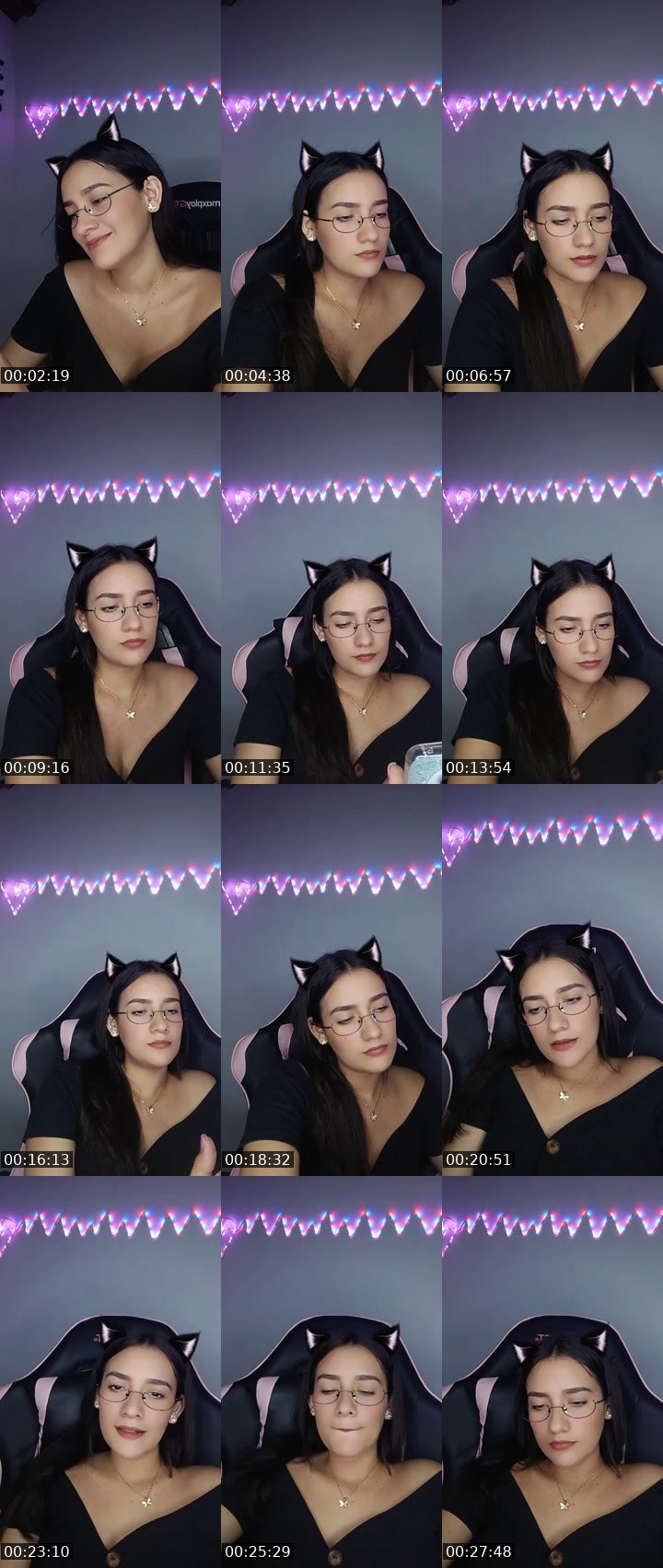 Contact-sheet preview of ☯️ͪ H̸a̸r̸l̸e̸y̸ 🌷's MICO Live recording