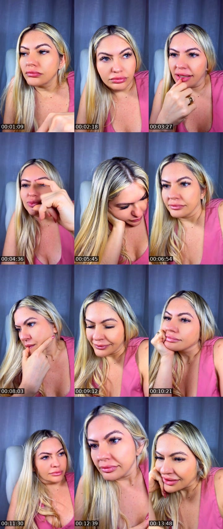 Contact-sheet preview of 🧸🦉Diva Barbie🤍🖤's MICO Live recording