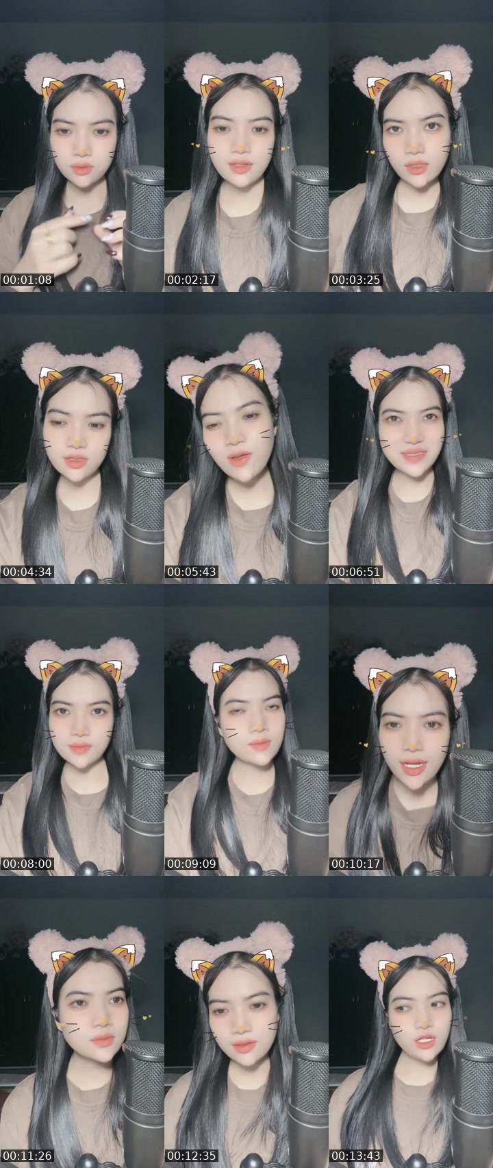 Contact-sheet preview of Mỡ 🐽's MICO Live recording