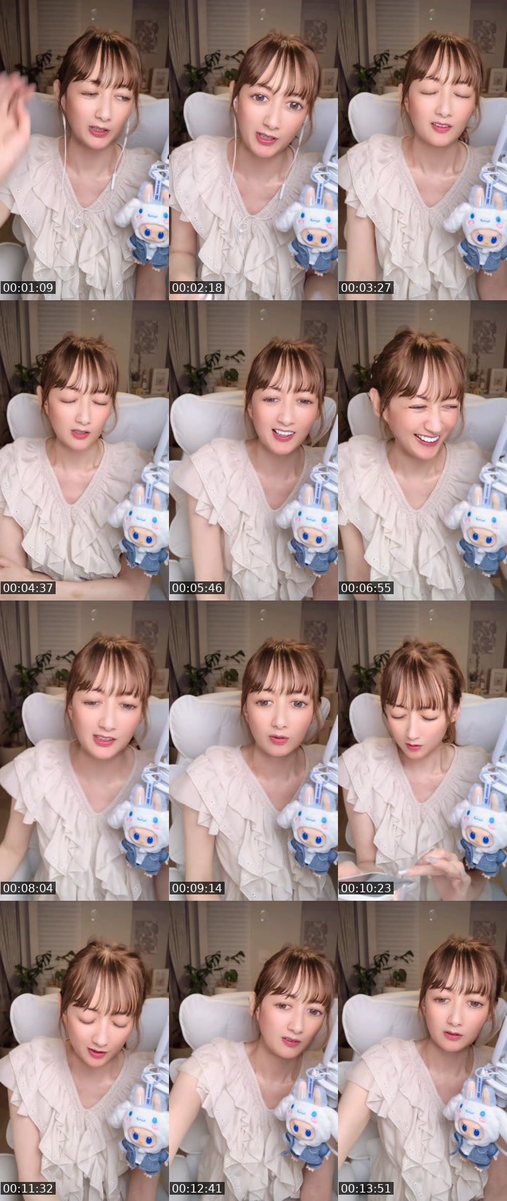 Contact-sheet preview of サラちゃん🍿💭's MICO Live recording