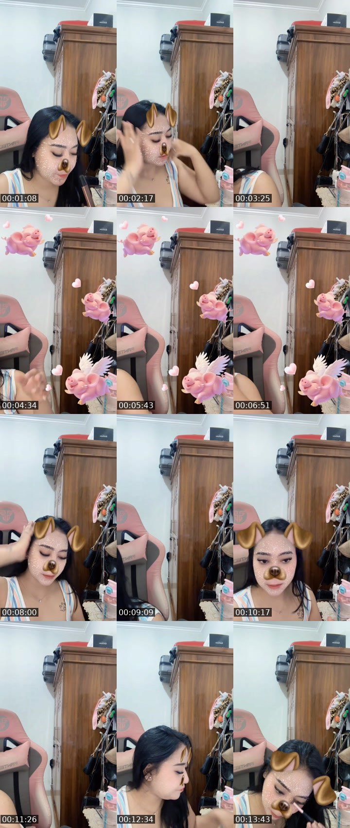 Contact-sheet preview of Ayundaaᴱᴸᴵᵀᴱ's MICO Live recording
