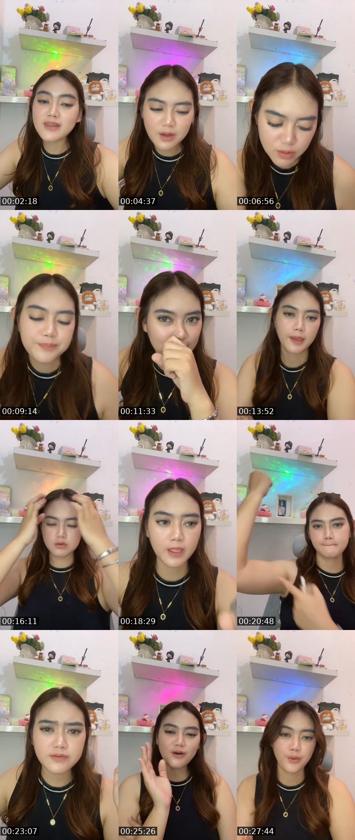 Contact-sheet preview of 🍠 Nupoᴱᴸᴵᵀᴱ🫧's MICO Live recording