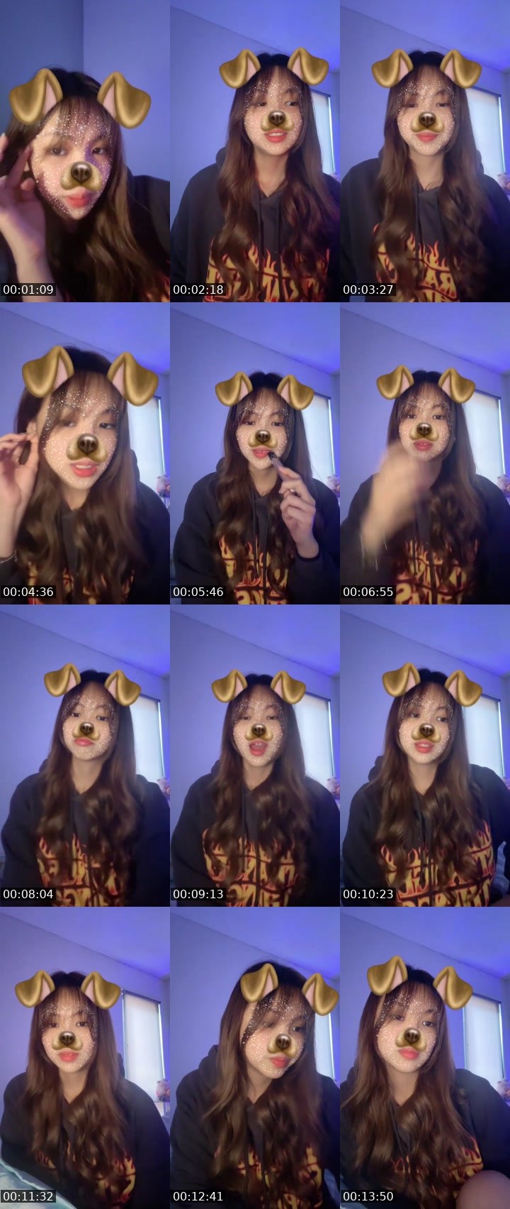 Contact-sheet preview of ᶠˡᶜⁿ 🌬️Kimi🎀's MICO Live recording