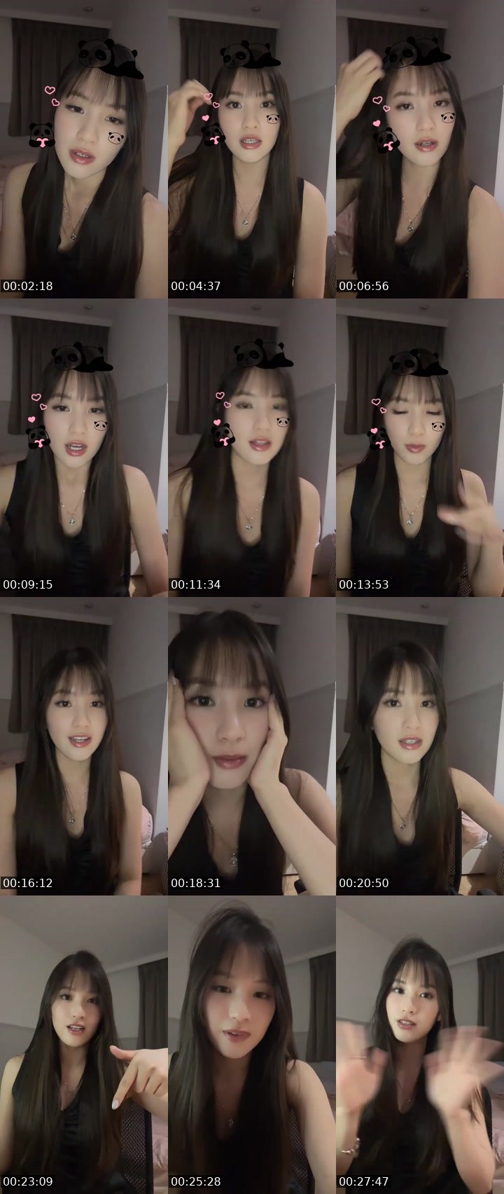 Contact-sheet preview of ᶜʳᵒʷ CRYSTAL🐣's MICO Live recording