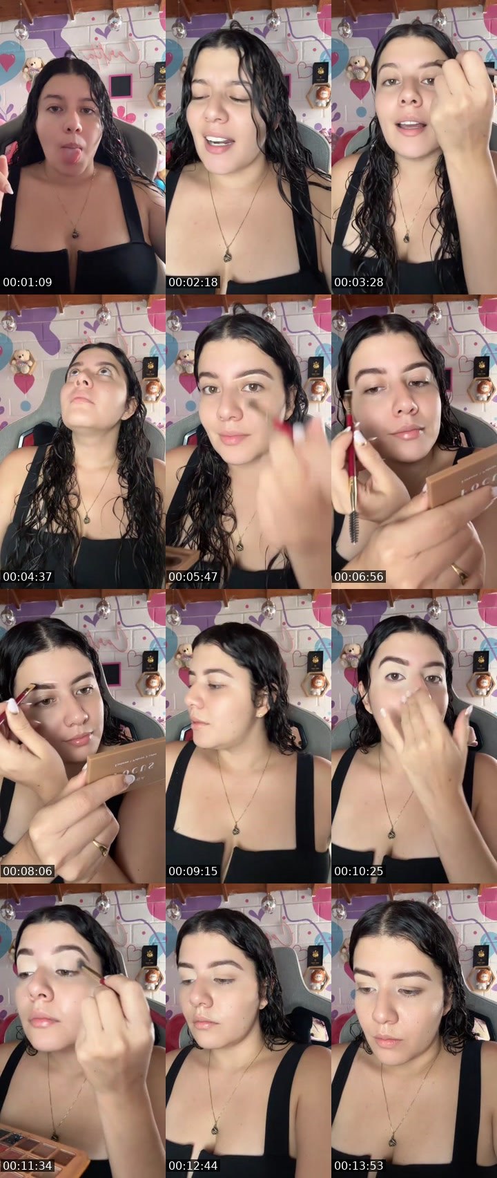 Contact-sheet preview of 👳🏻‍♂️CARLITA🩷ⷭ 👀🎯's MICO Live recording
