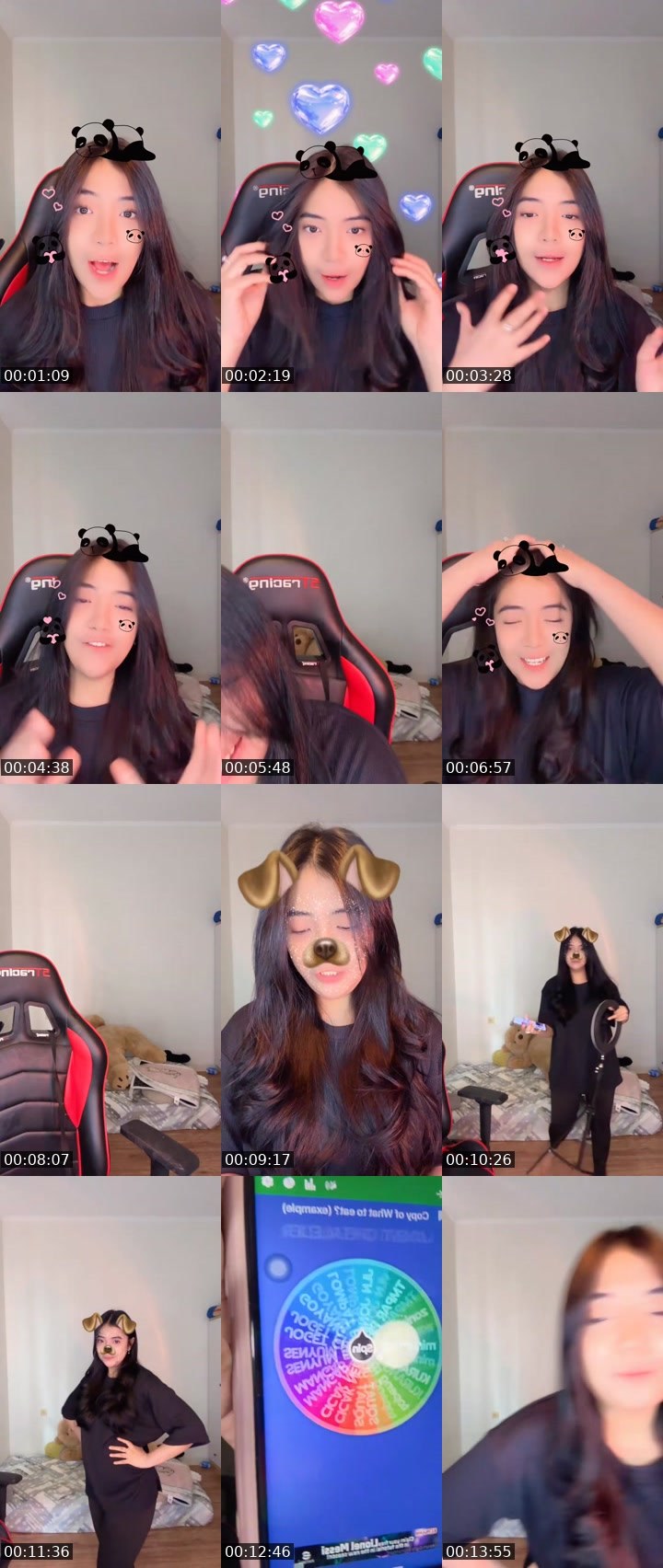 Contact-sheet preview of ❖ Oca ᴺᵒᶻᵃ🐇🐮's MICO Live recording