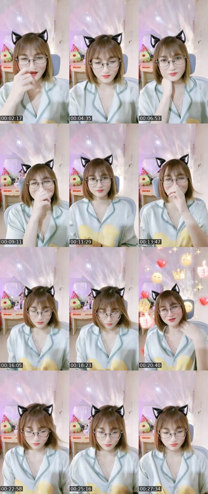 Contact-sheet preview of 🎀 Minh Anh💋's MICO Live recording