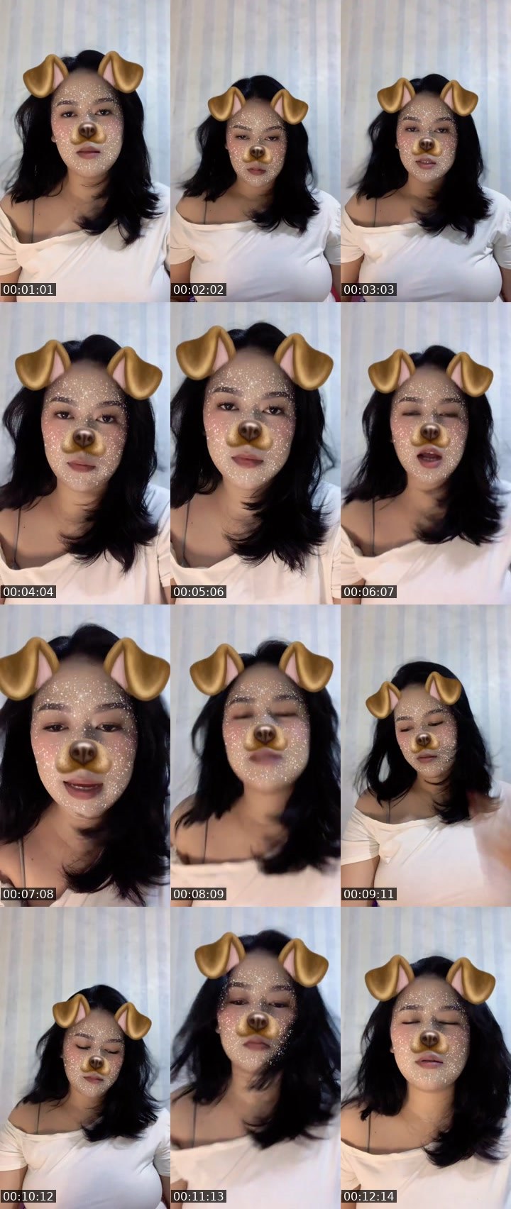 Contact-sheet preview of ᴳᴳ Nana's MICO Live recording