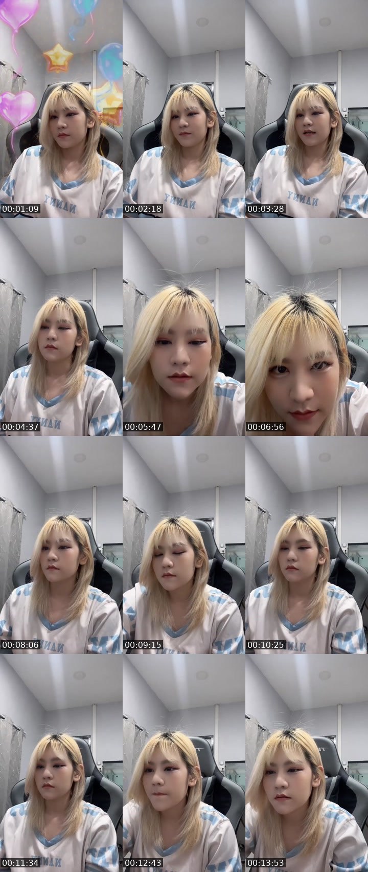 Contact-sheet preview of 🕊️ᴀʟɪɴᴀ🌜 Nanny🐻's MICO Live recording