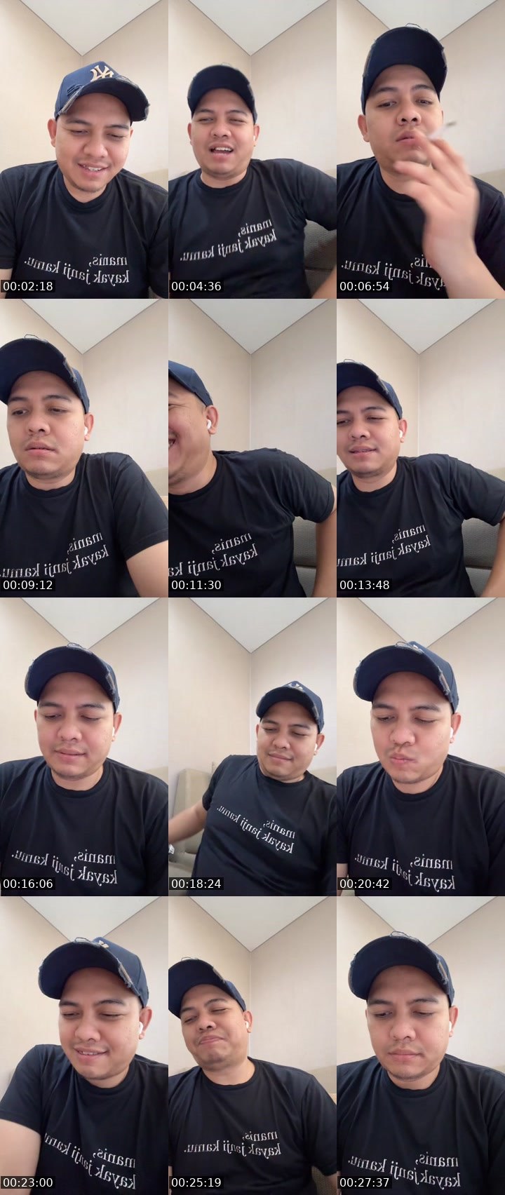 Contact-sheet preview of DE Silent🔞's MICO Live recording