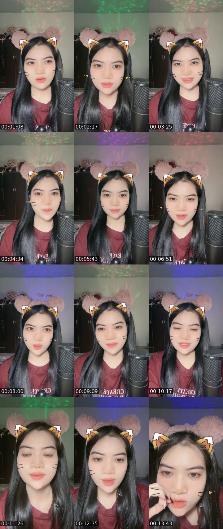 Contact-sheet preview of Mỡ 🐽's MICO Live recording