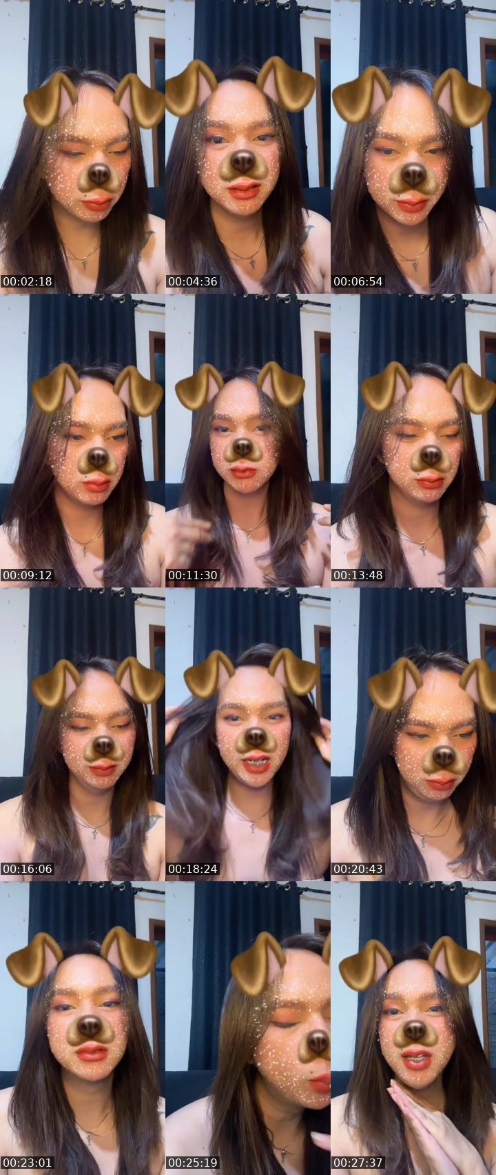 Contact-sheet preview of AMORRAᶻᴿ👼🏻's MICO Live recording