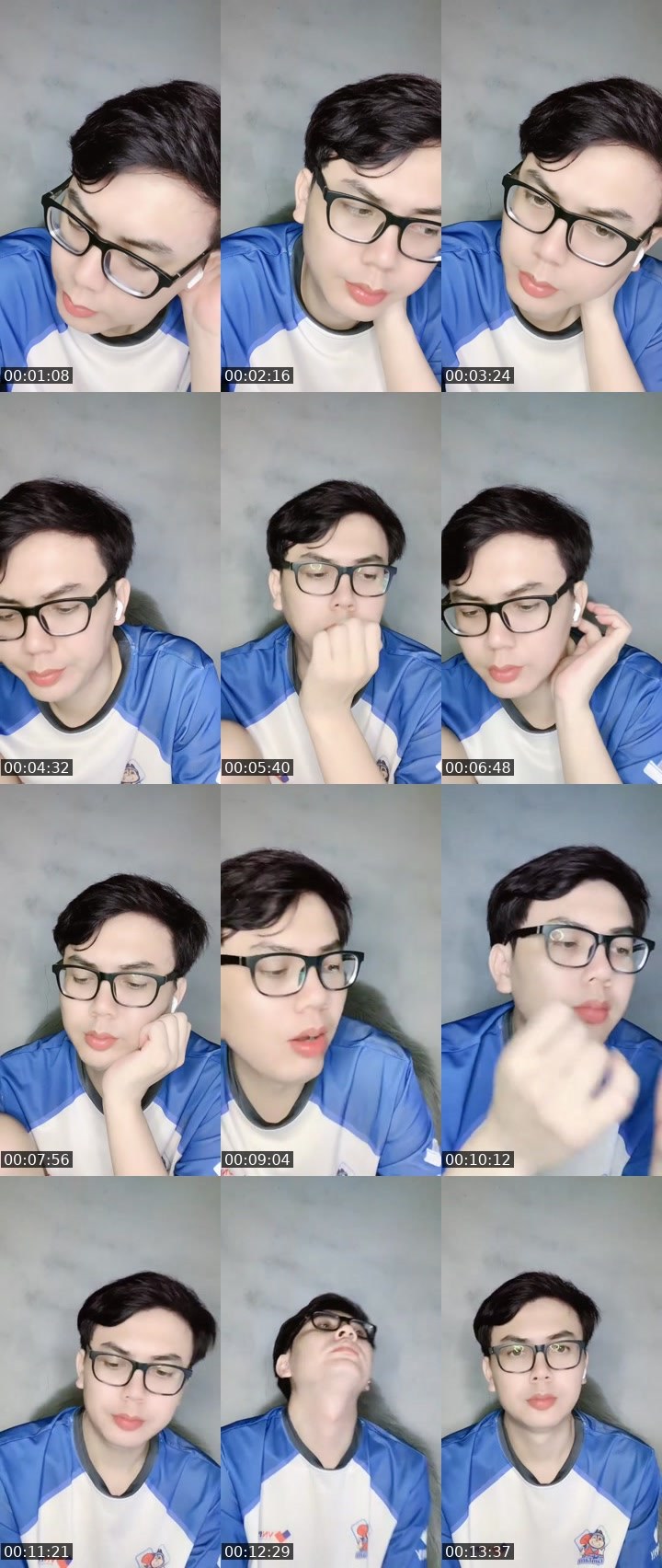 Contact-sheet preview of ᶦᵈᵒᶫ TMT Trần M Tuấn  🐓 ᴮᵋᶫᶫᵅ's MICO Live recording