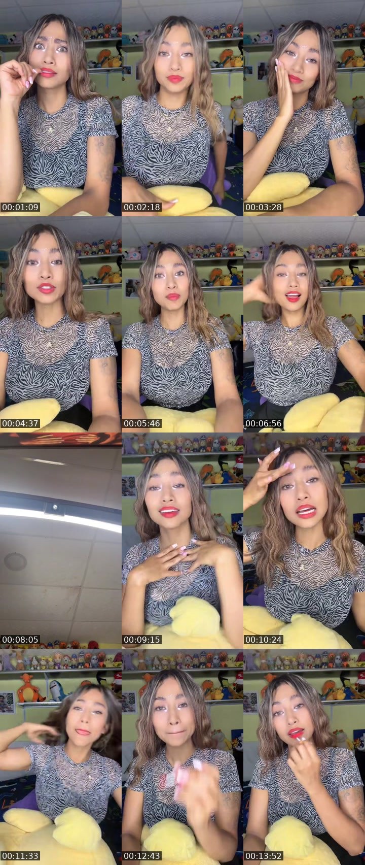 Contact-sheet preview of Zoé🍀's MICO Live recording