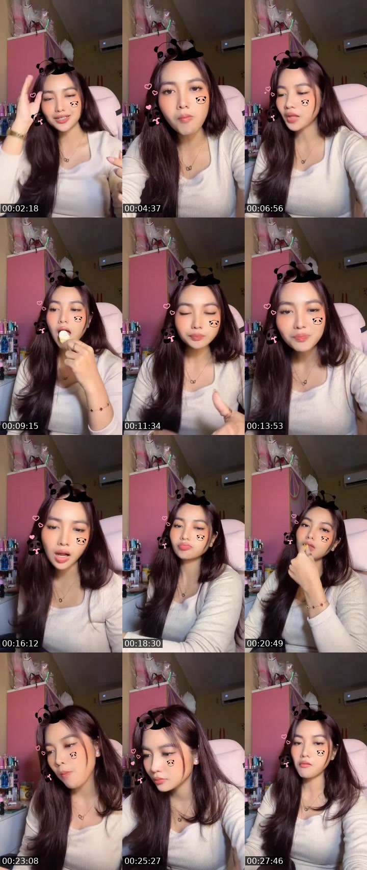 Contact-sheet preview of Kyliee💋's MICO Live recording