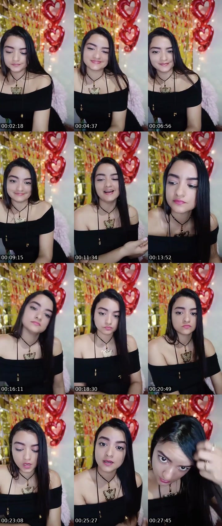 Contact-sheet preview of 👯💕𝐿𝑖𝑠𝑠𝑒𝑡𝑡🥀𖤓ᴶ🧔🏽ᴸ🌃's MICO Live recording