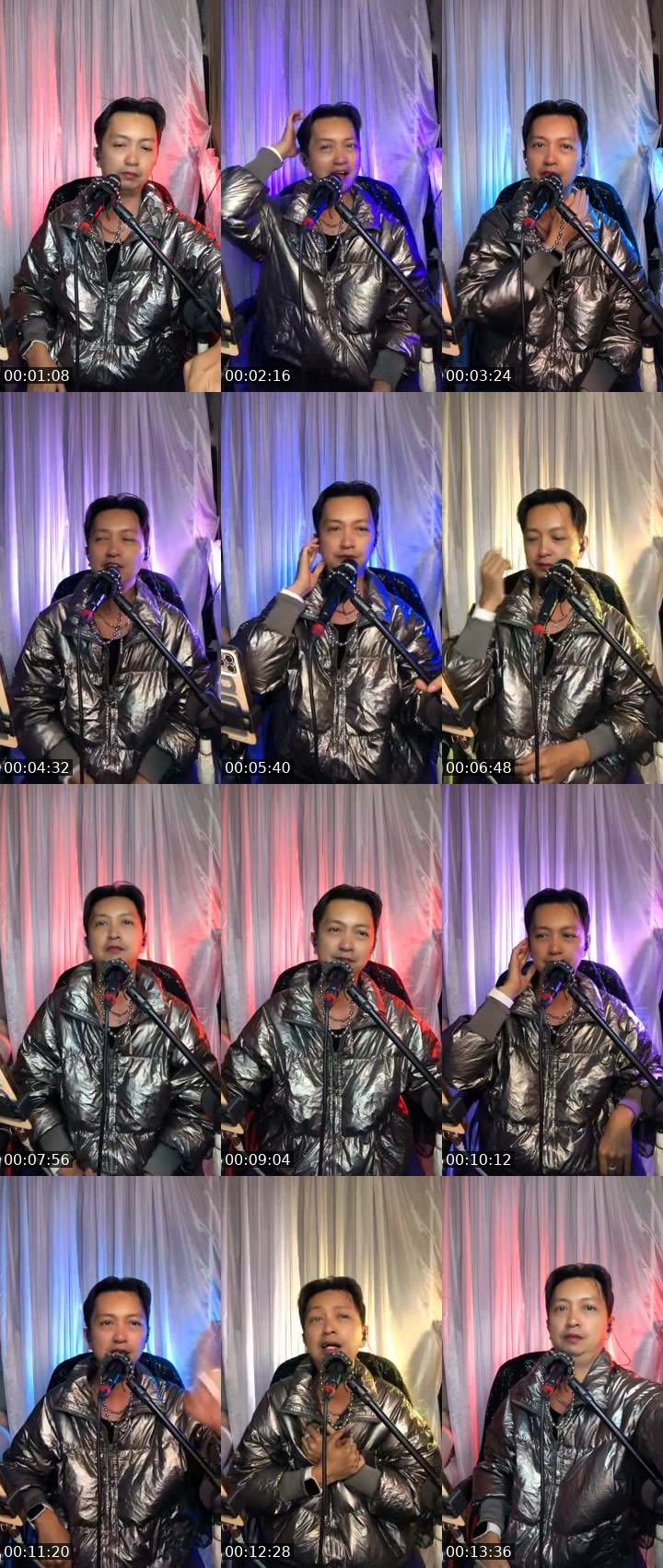 Contact-sheet preview of SINYO AFIS FIODA's MICO Live recording