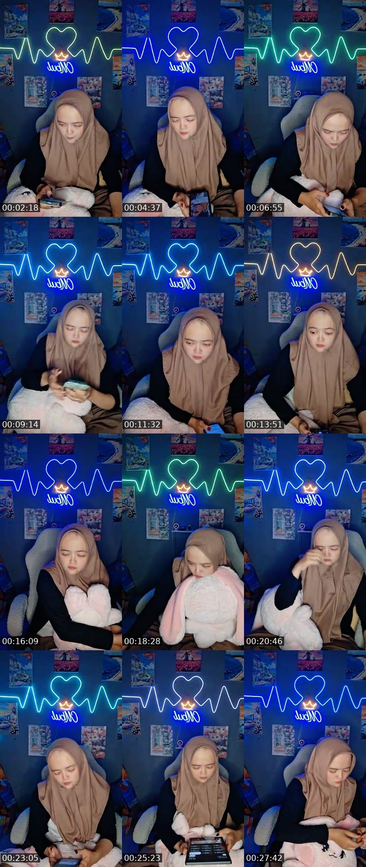 Contact-sheet preview of ᴸᵐ 𝖒𝖇𝖚l🐦‍🔥's MICO Live recording