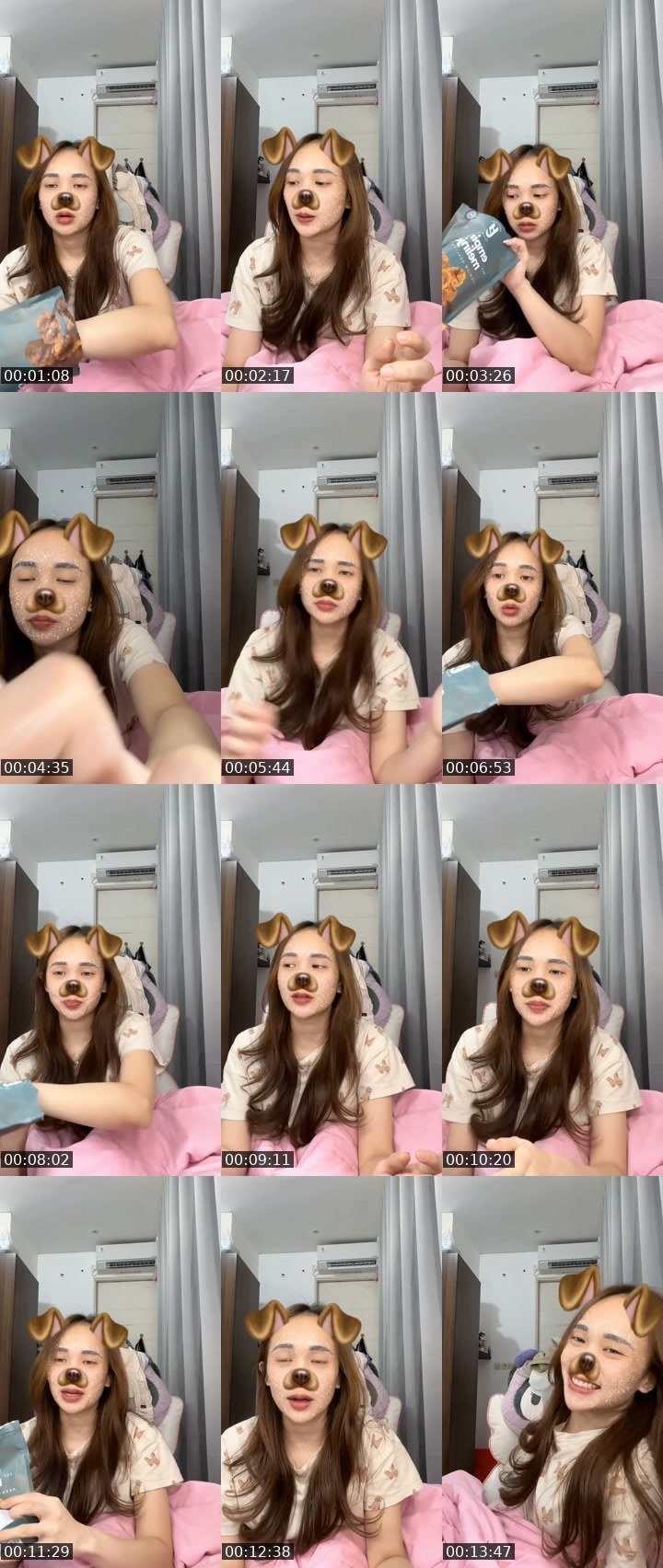 Contact-sheet preview of ᶜʳᵒʷ BebeJess's MICO Live recording