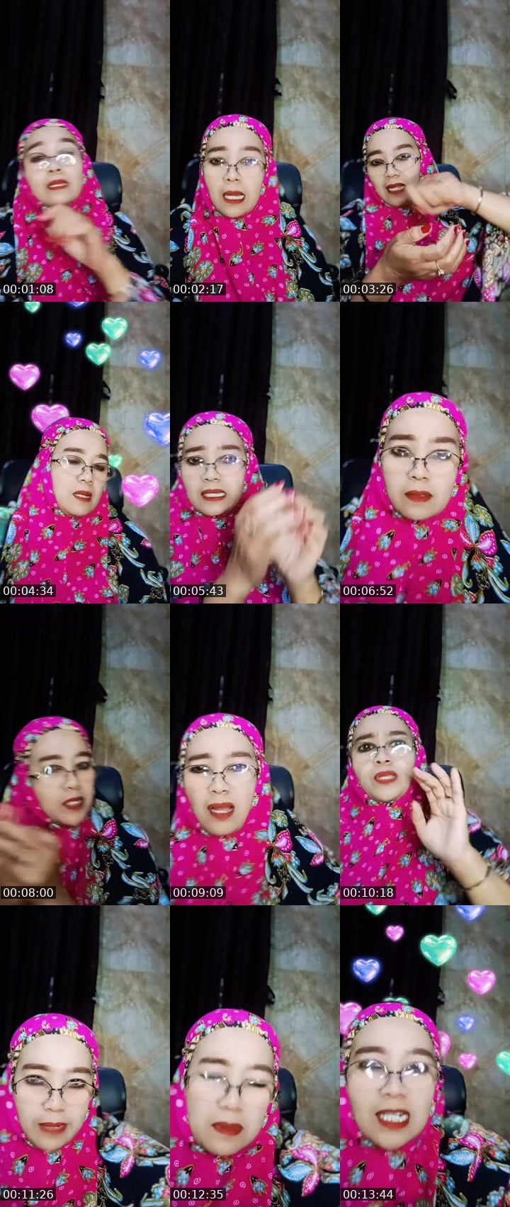 Contact-sheet preview of ᴵᵀ Oma Chan's MICO Live recording
