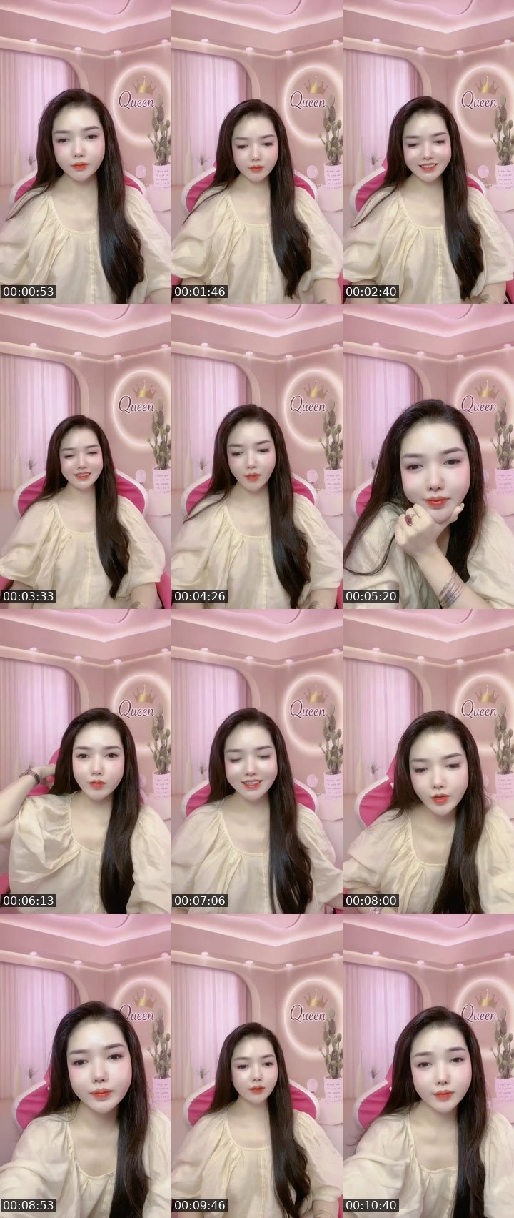 Contact-sheet preview of ChanChan's MICO Live recording