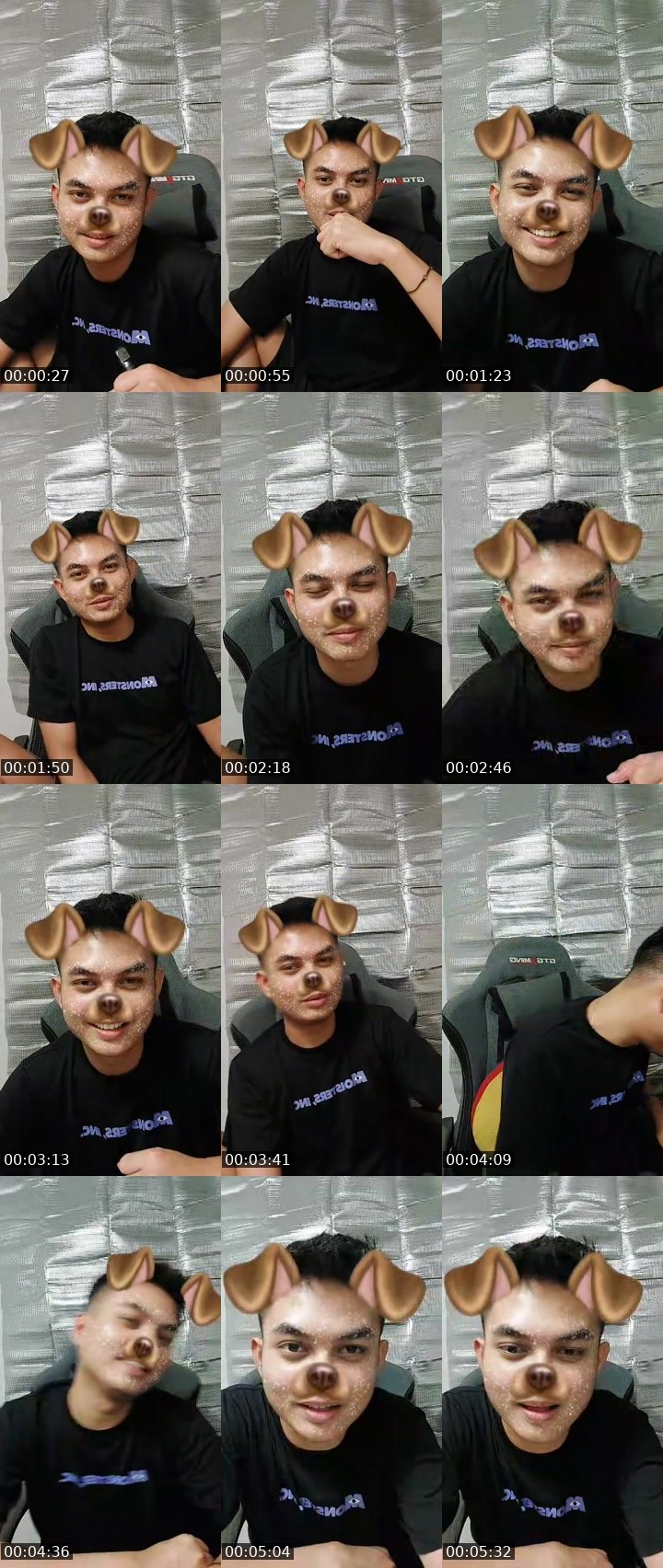 Contact-sheet preview of ☣️MILOᴱ⁻ᵀᴱᴬᴹ's MICO Live recording